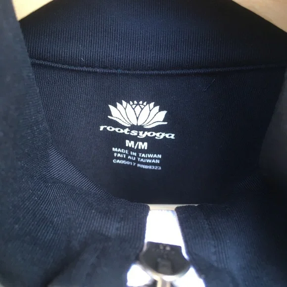 NEW Roots Zip-Up Yoga Jacket | Medium - Picture 4 of 10